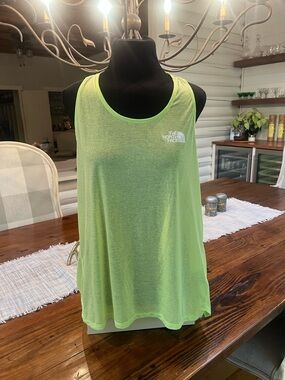 The North Face Women's Neon Yellow-Green Racerback Tank